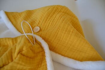 Serviette cheveux / Turban en éponge bambou et coton 3