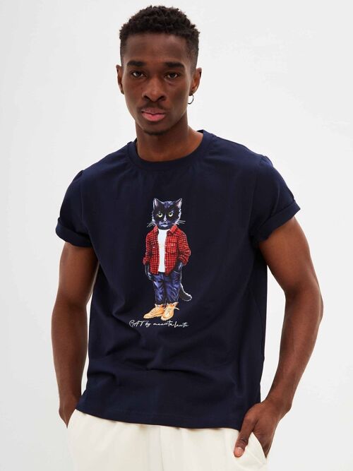 Printed T-shirt COUNTRY CAT