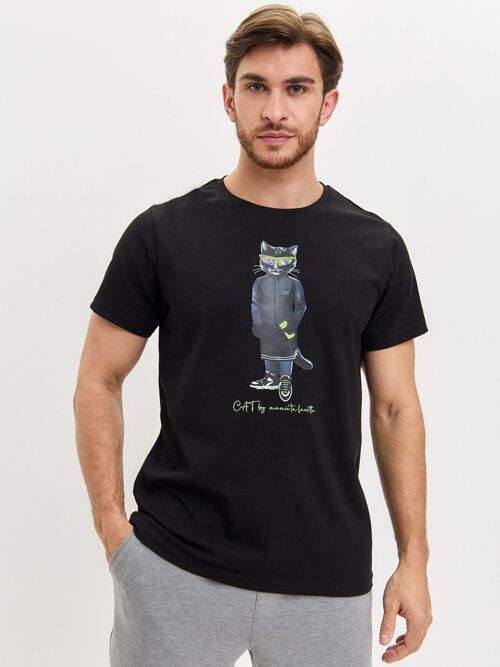 Printed T-shirt SPORT CAT