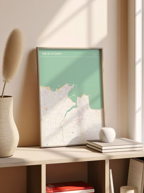 Affiche Baie de Locquirec- SimpleMap