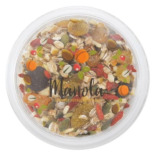 Muesli à l'orange by Manola n°5 - barquette de 200g