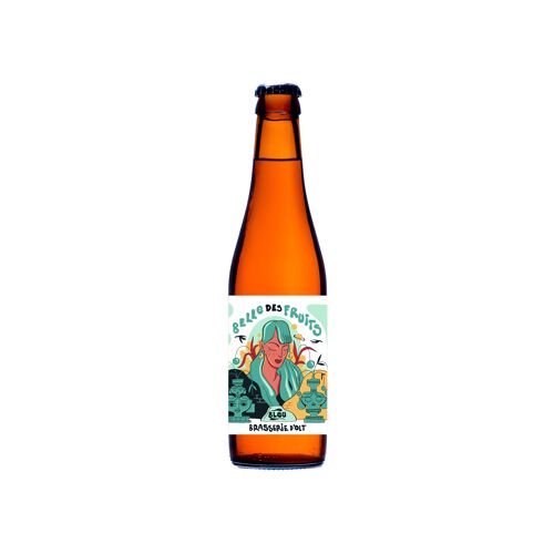 Bière Belle De Fruits Bleue 33cl