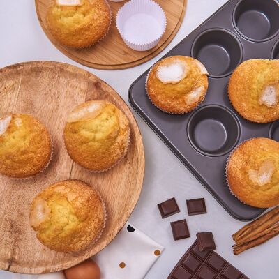 Muffin artigianali realizzati con EVOO (24 unità)