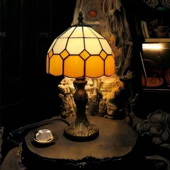 Lampe Tiffany Orange - Oswald 4