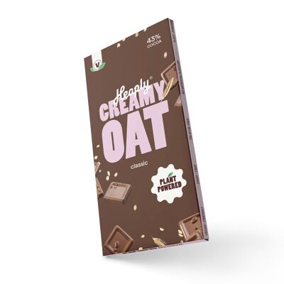 Tableta de Chocolate con Avena de origen vegetal natural 70 gr