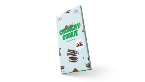 Plant-powered Oat Chocolate tablet with cookie 70 gr