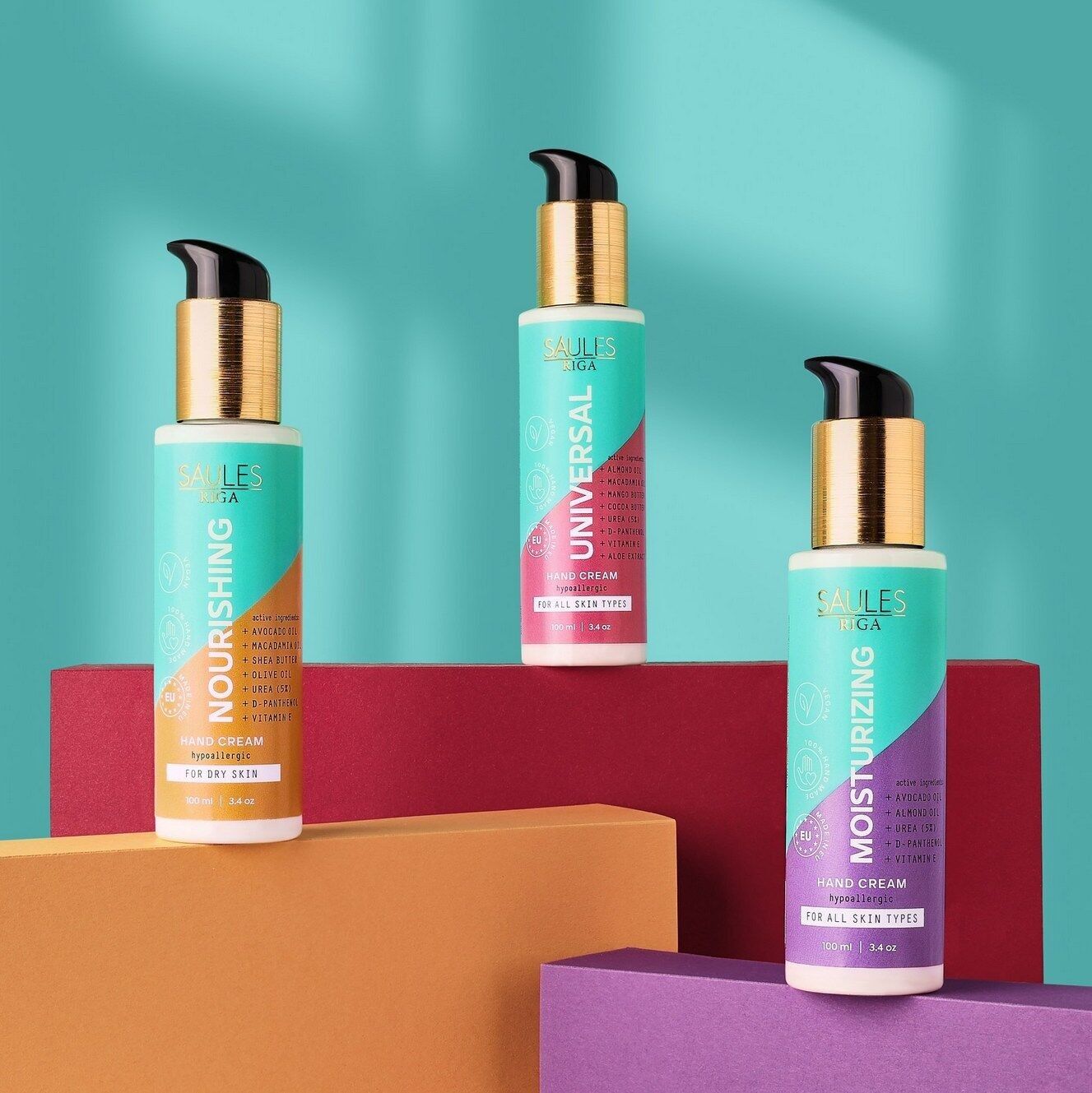 CREMA MANI Ipoallergenica 100ml - 4 Variazioni