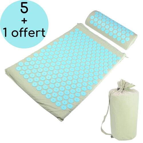 Pack Tapis Acupression 5 + 1 Gratuit