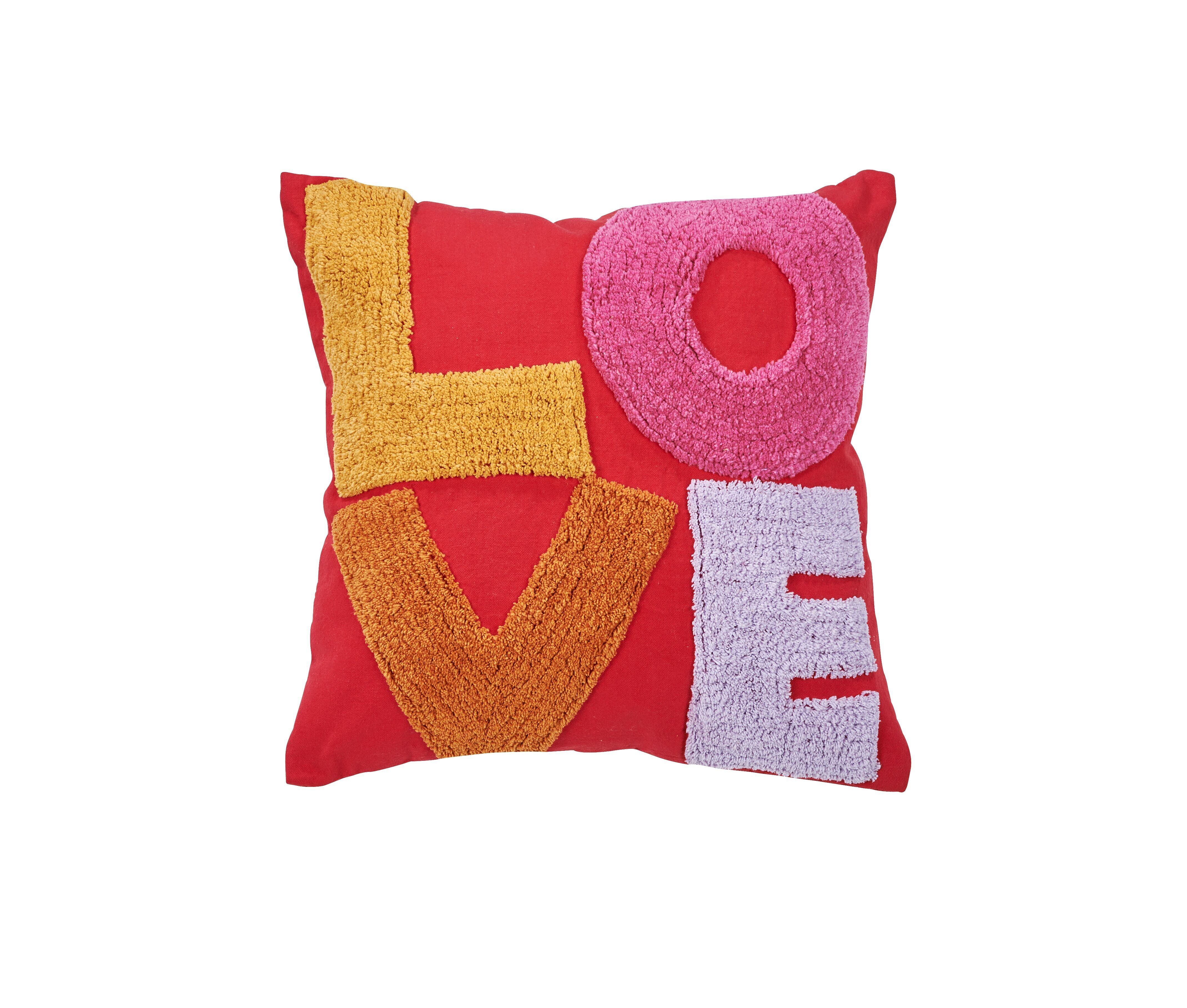 Kissenhülle Happy L.O.V.E 45x45cm