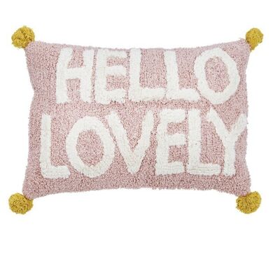 Cushion cover Happy Hello Lovely 40x60cm