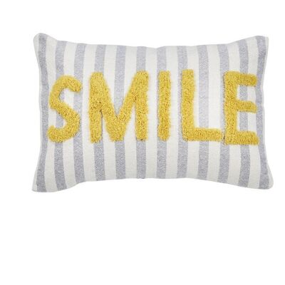 Housse de coussin Happy Smile 40x60cm