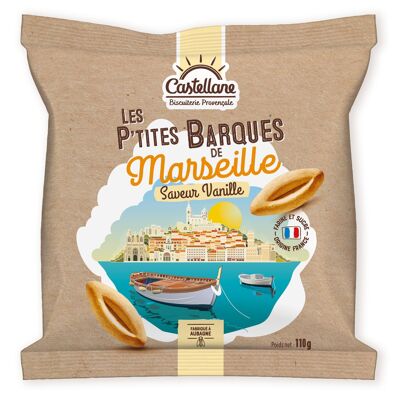 Biscuits from Provence Snacking - PETITES BARQUES MARSEILLAISES VANILLA