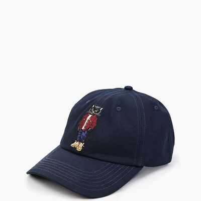 Cap navy with COUNTRY CAT