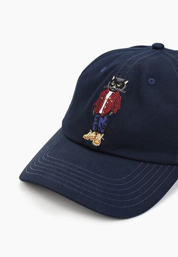 Casquette marine avec COUNTRY CAT 3