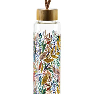 HOLLIE LEAVES Bottiglia 600ml 6,4x4,4xh24cm