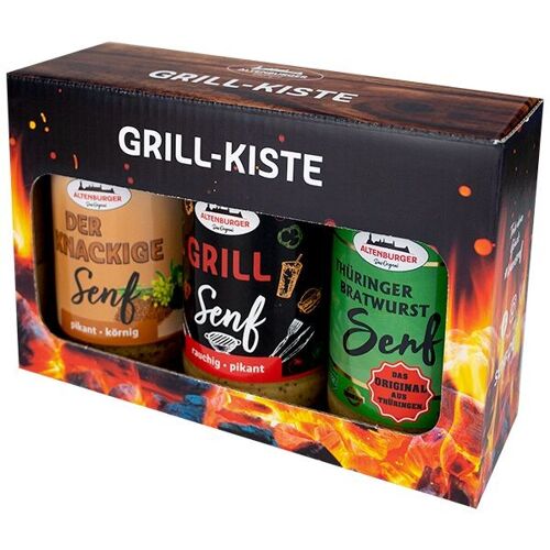 Geschenkbox Grill Kiste