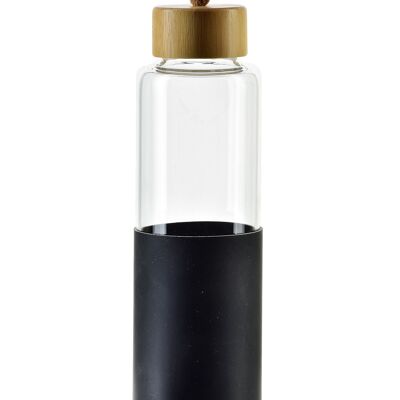 HOLLIE BLACK Bottle 600ml 6.4x4.4xh24cm
