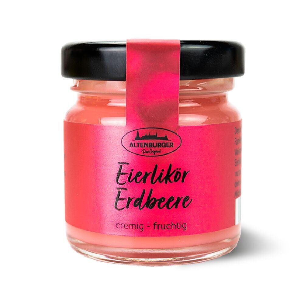 Mini bicchiere con zabaione e fragola