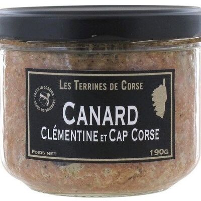 Terrine de Corse Canard à la Clémentine 190g
