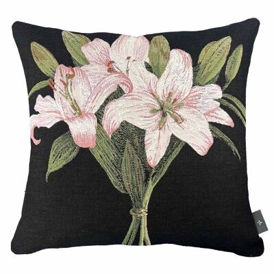 Lily bouquet cushion cover