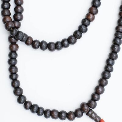 Japa Mala en os marron foncé