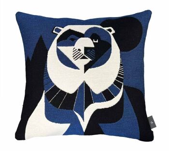 Housse de coussin Taïga ours 1