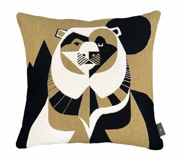 Housse de coussin Taïga ours 6