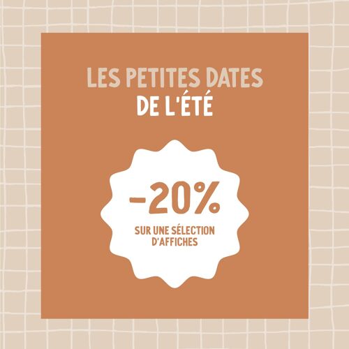 Sélection Les petites dates de l'été