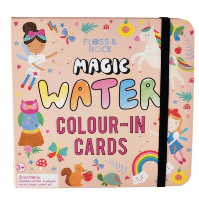 Carte magiche dell'acqua che cambiano colore - Fata arcobaleno