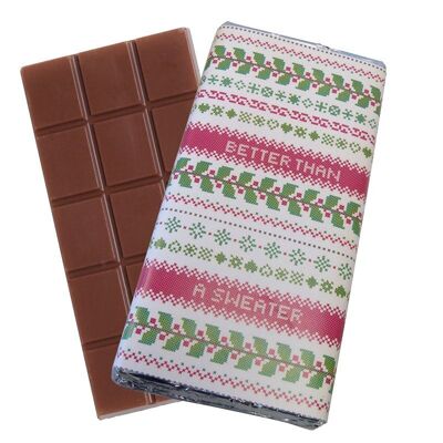 Better Than A Sweater - Milk Chocolate Bar