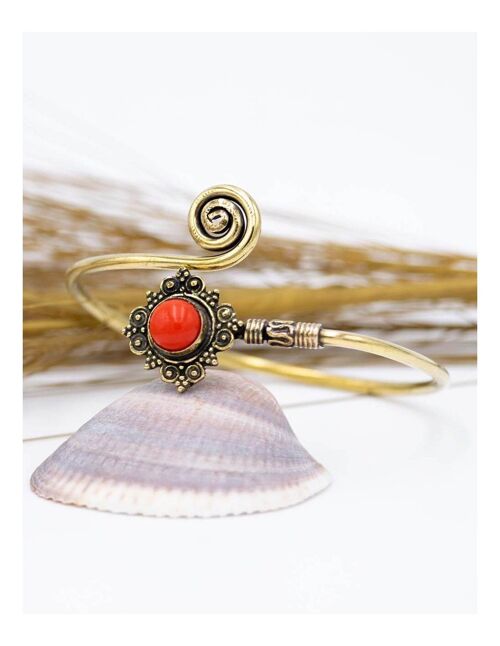 Pulsera Rombo y Piedra