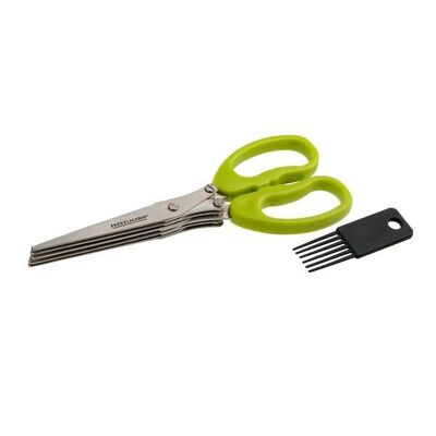 Herb scissors with cleaning brush Fackelmann Basic