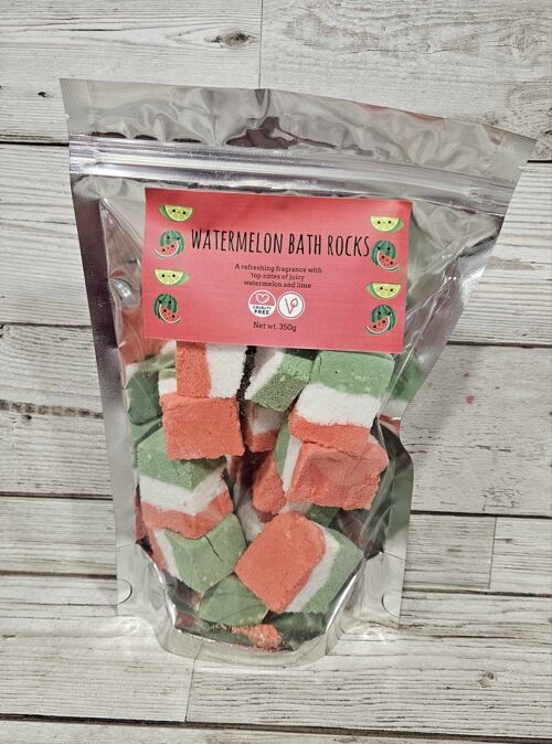 Watermelon Bath Rocks