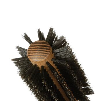 Brosse ronde brushing grand diamètre, 100% poils de sanglier 3