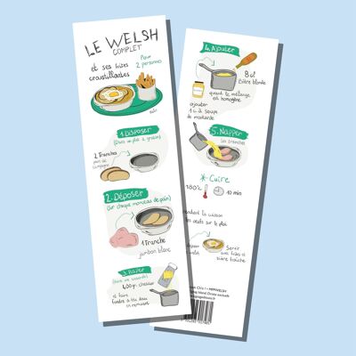 WELSH PAPER BOOKMARKS