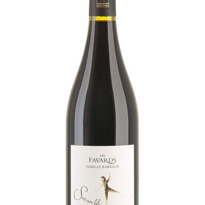 Organic red wine - No added sulphites - Syrah - Rhône Valley - 2023 - Sur un Fil (75cl)