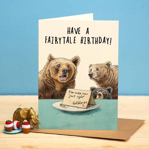 Fairytale Birthday Card - Funny Birthday Card