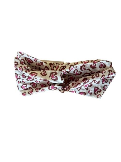 Headband Leo Cerise