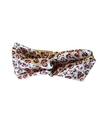 Headband Leo Cerise 1