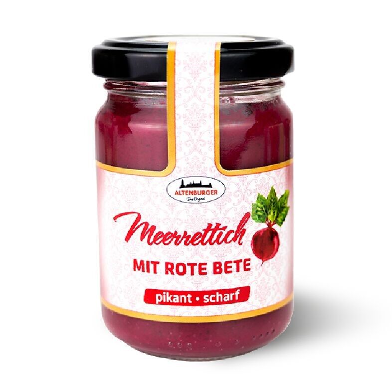 Horseradish with beetroot