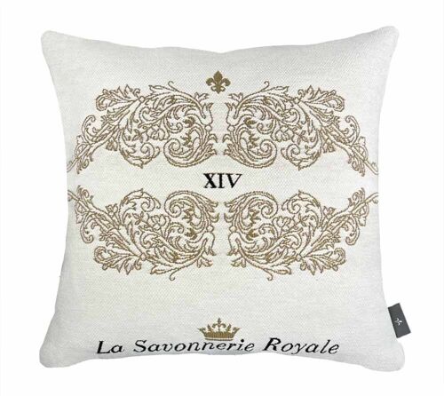 Housse de coussin Savonnerie Royale