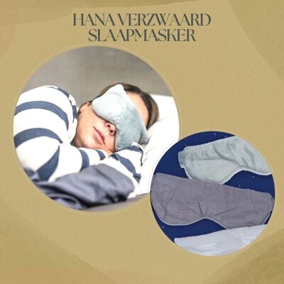 Hana © Masque de sommeil Gravity 3.0 (+2 couvertures gratuites)