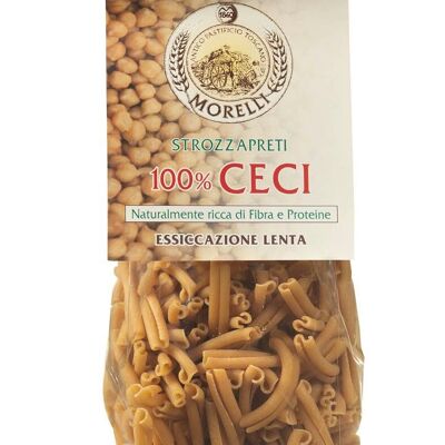 Italian Pasta Strozzapreti 100% artisanal chickpeas g.250