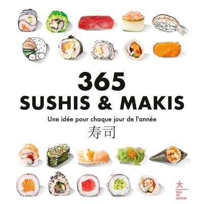 LIBRO DE COCINA - 365 sushi y makis