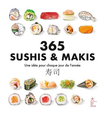 LIVRE DE CUISINE - 365 sushis et makis 1