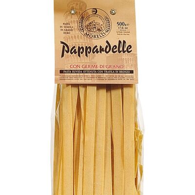 Pasta Pappardelle mit handwerklich hergestellten toskanischen Weizenkeimen g.500