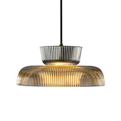 Ircus colored streaked glass pendant light