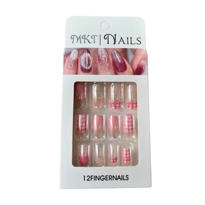 Faux ongles press on nails MKT nails 12 ongles - Ride