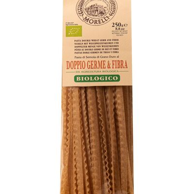Pasta Ricciolina Doppio germe e fibra toscana g.250