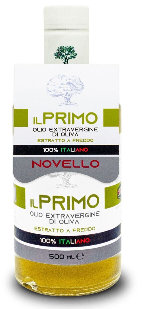 Olio Extra vergine Oliva 100% Italiano Premium- Il Primo 500ml